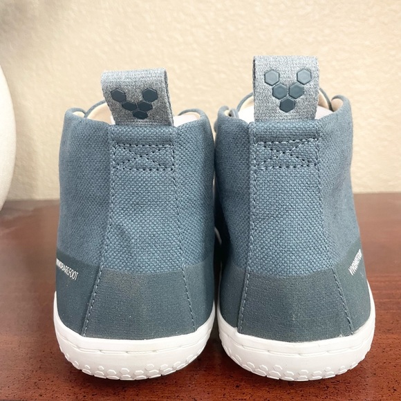 Vivobarefoot Gobi III Hemp Ankle Boot Deep Sea Blue Textile Men's Sz EU 44 US 11 - Picture 5 of 10